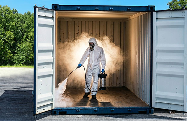 Servizio di fumigazione container